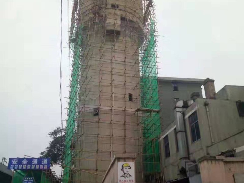 太华路水塔拆除